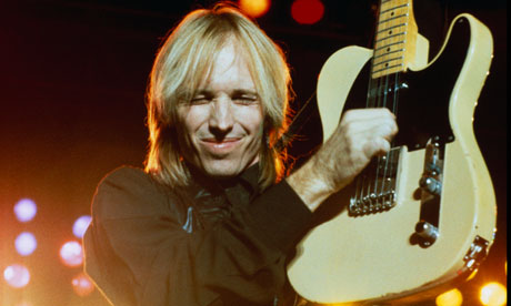 Tom Petty Playing Guitar