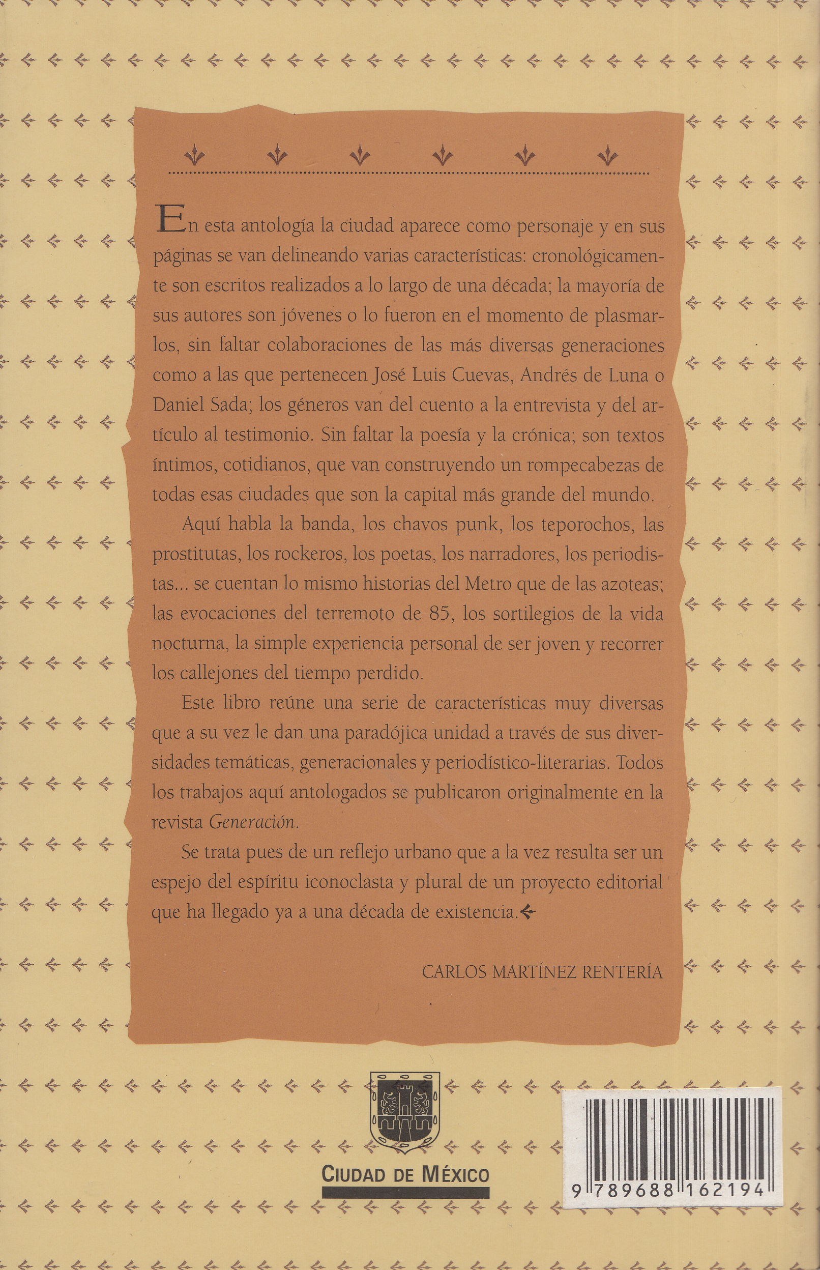 ÉRASE UNA VEZ EN EL D F (FOTO 2)