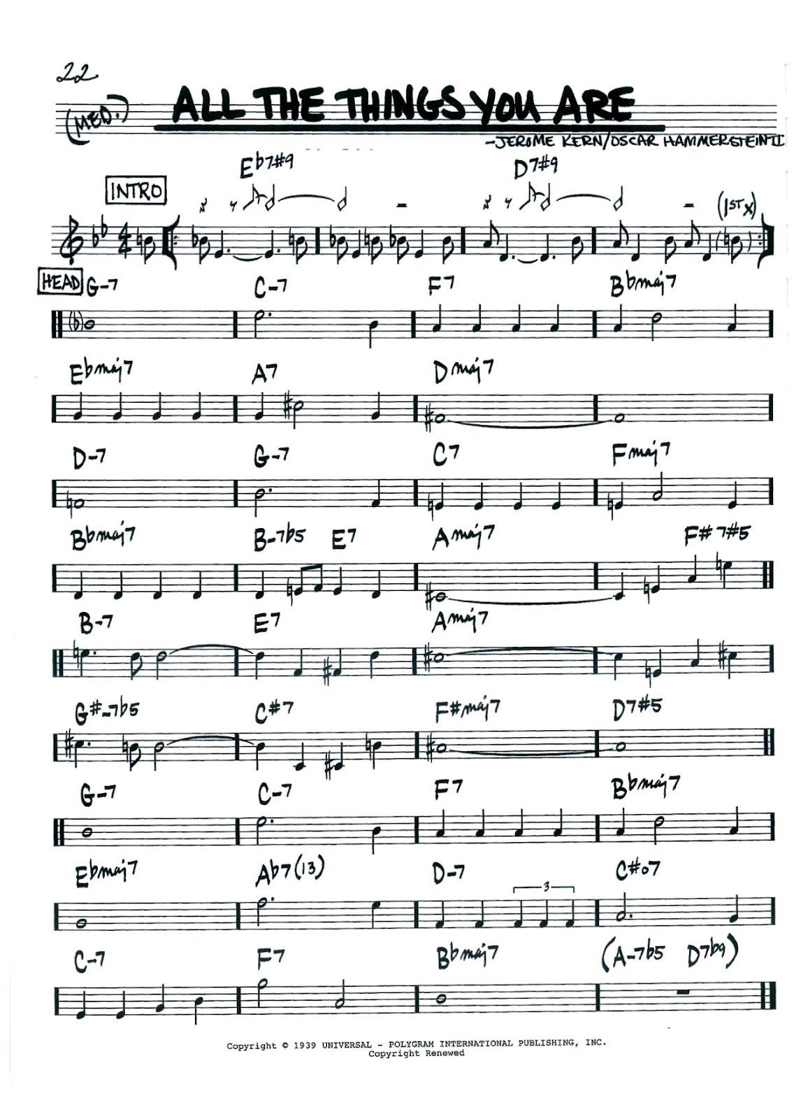 ALL THE THINGS YOU ARE (FOTO 1)