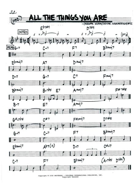 ALL THE THINGS YOU ARE (FOTO 1)