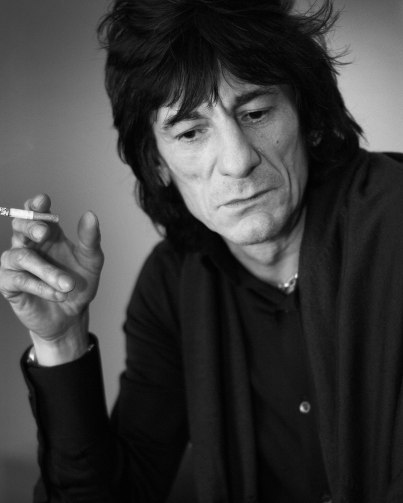 Ronnie Wood by Roger Woolman