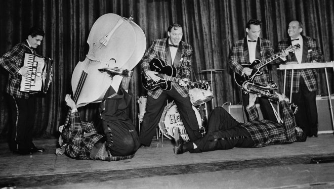 Bill Haley &amp; His Comets at a Rehearsal